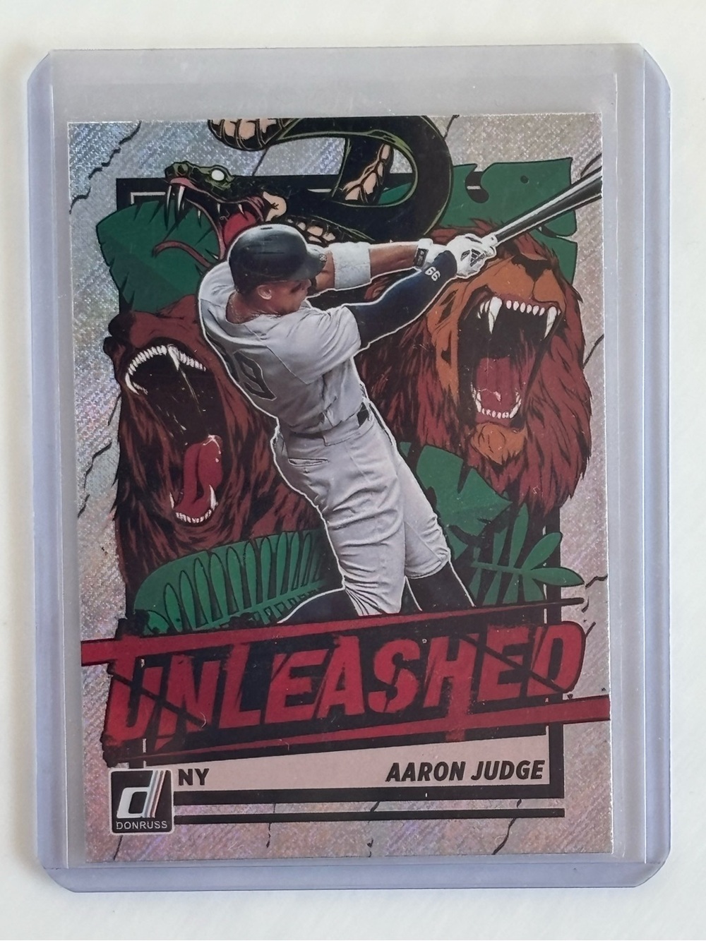 Aaron Judge 2021 Panini Donruss Unleashed #UNL8 New York Yankees
